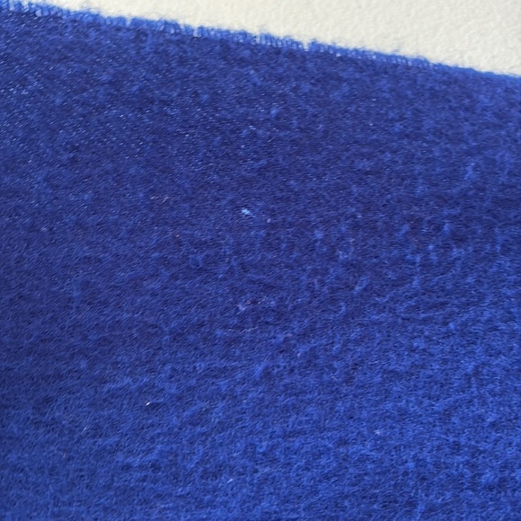 HARRODS of London Knightsbridge  Vintage SCARF Blue. -B6 - Picture 6 of 7